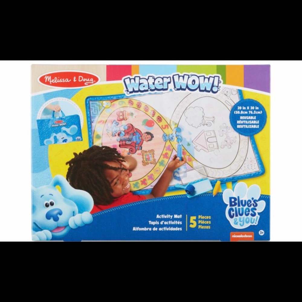 Melissa & Doug Blues Clues water WOW mat
